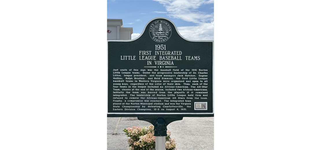  First Integrated Little League in Virginia