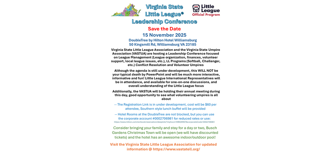 2025 VA State Association Leadership Conference