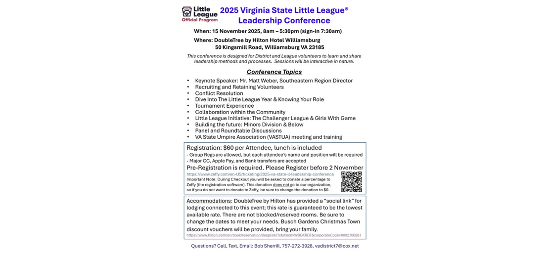 2025 VA State Association Leadership Conference